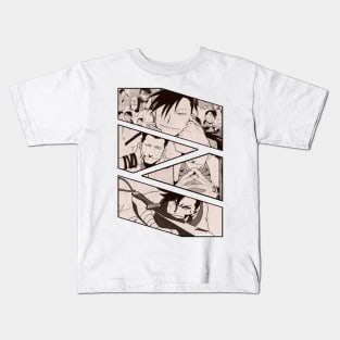 Ling Yao Greed Fullmetal Alchemist Brotherhood Hagane No Renkinjutsushi Manga Panel Kids T-Shirt